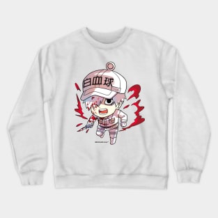 Hataraku Saibou: Cells at Work - White Blood Cell Crewneck Sweatshirt